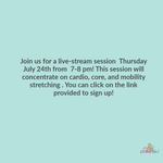 Cardio, core & mobility REPLAY